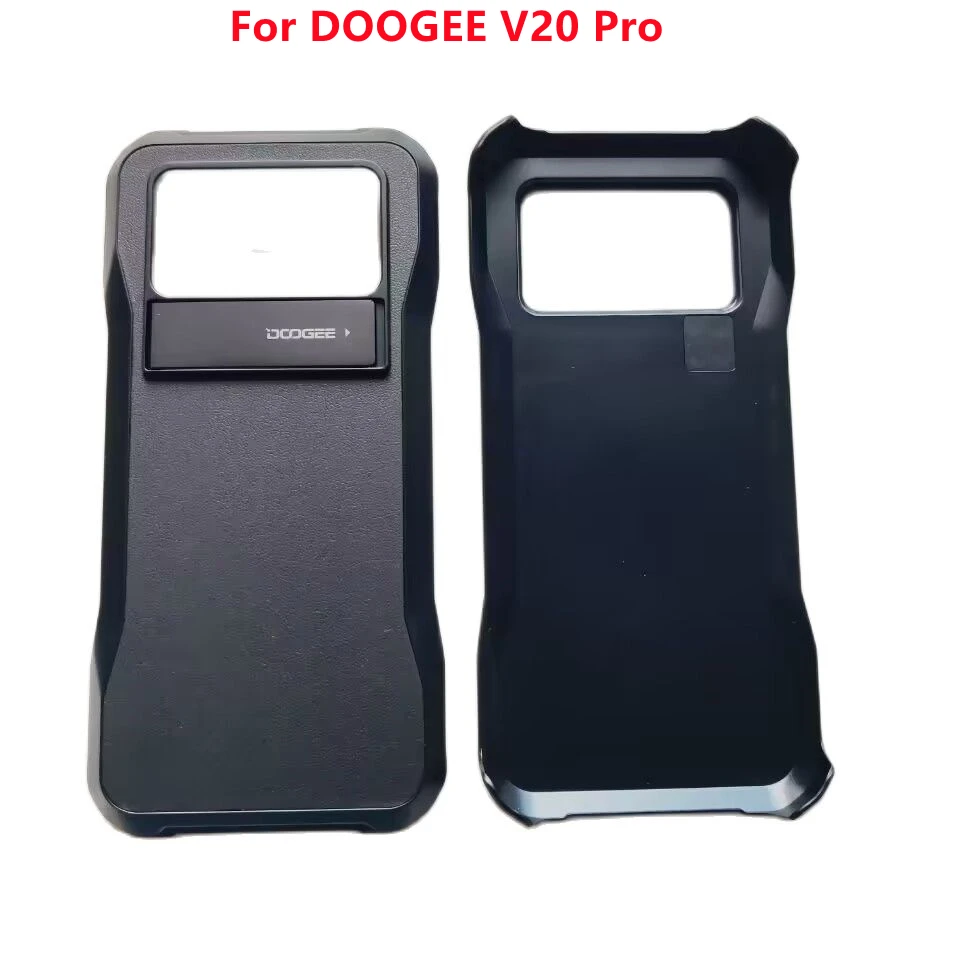 

Official Original Luxury Shockproof Black Phone Case For DOOGEE V20 Pro Bumper Hard Back Cover