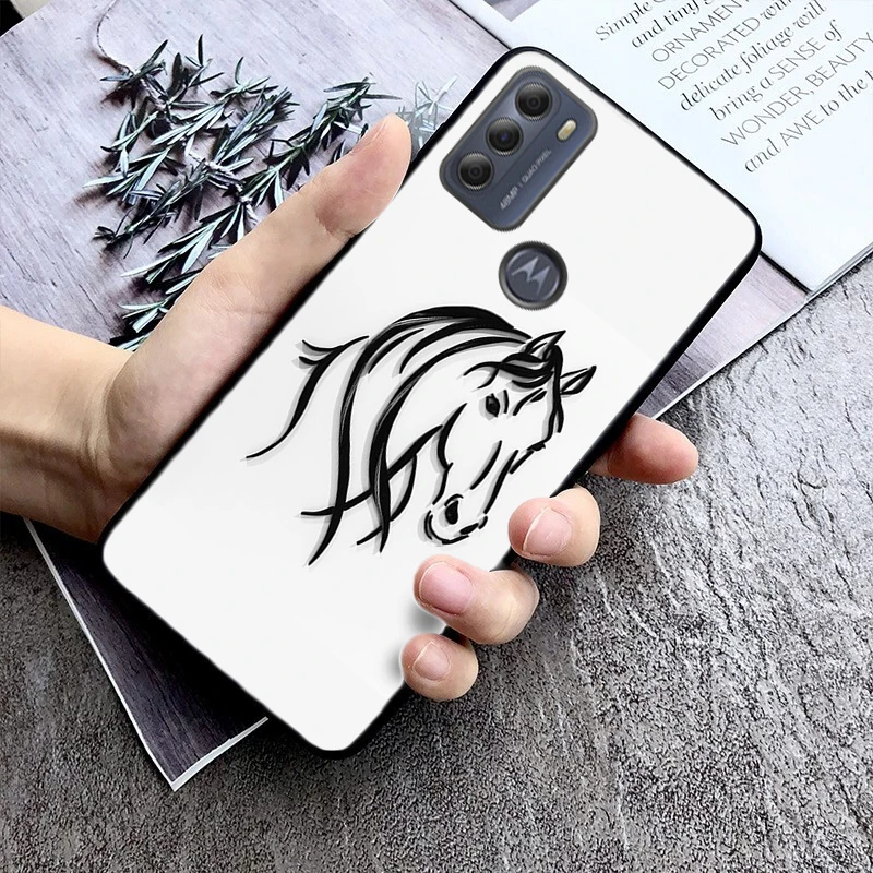 The Great Horse Phone Case For Moto Edge 50 40 Pro Edge 40 30 Ultra Neo Fusion G Power G Stylus G Play E32 E20 E40