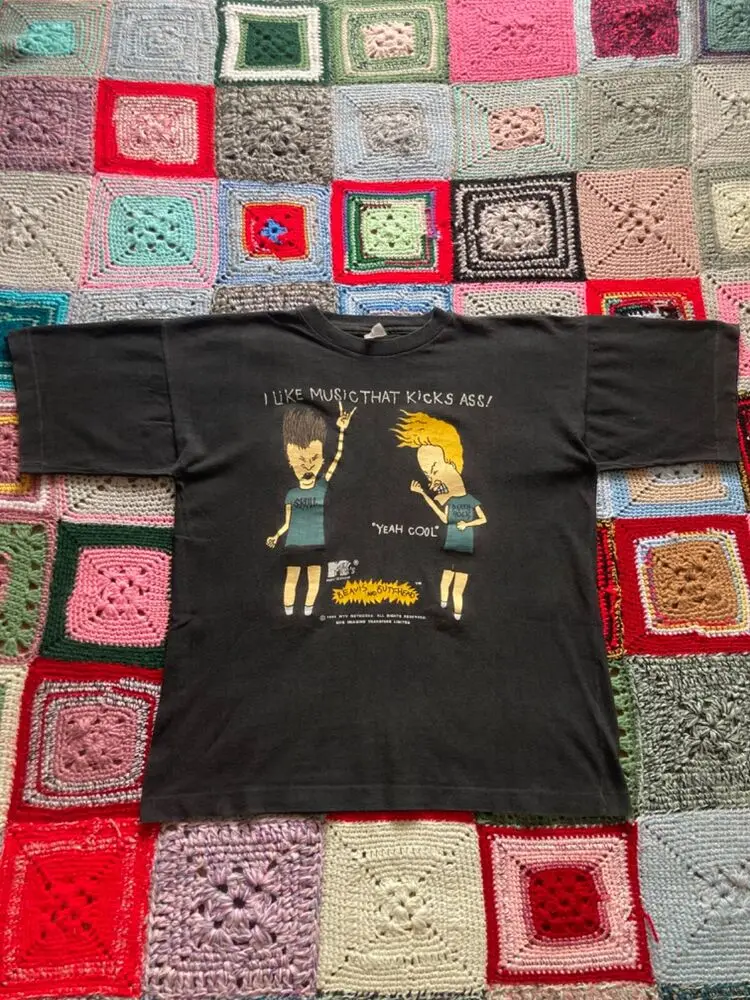 Vintage Beavis and Butthead MTV promo Tee