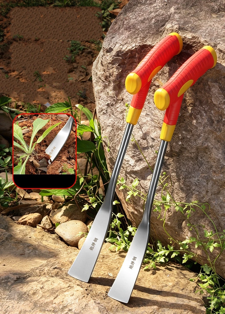 T-vormige spade van roestvrij - Smart Garden Edging recensie en prijs