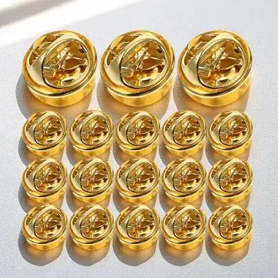 50 set Per Perni Smaltati Spilla Bloccaggio Cravatta Frizione Sostituzione Creazione di Gioielli Accessori Artigianali Fai Da Te Spille Spille Farfalla