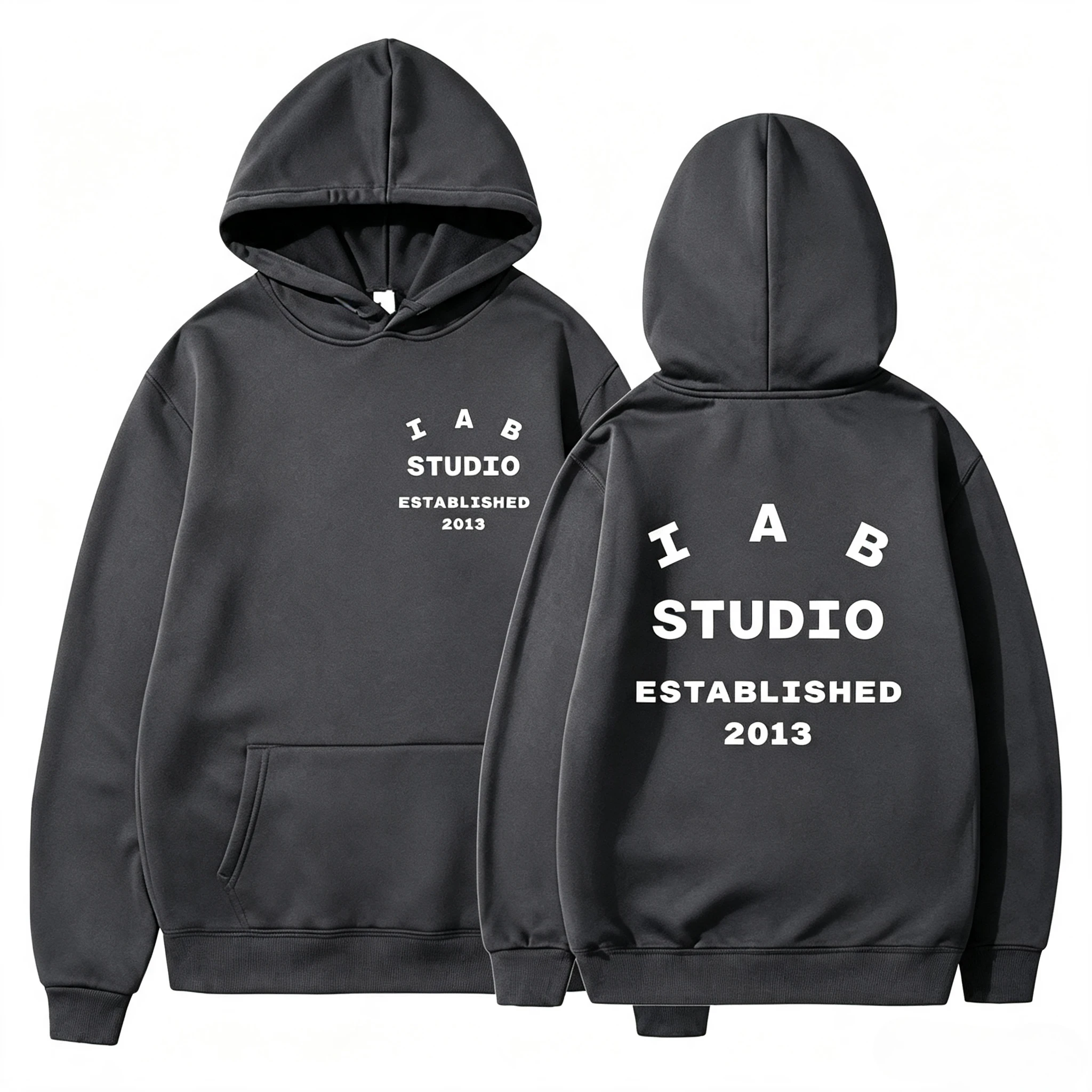 2026 Hip-Hop Streetwear Damen Pullover Hoodie mit Vorder- und Rückseiten-Buchstabenmuster, Kapuzenpullover, lockerer Schnitt, lässige Alltagsoberteile – Detail 11