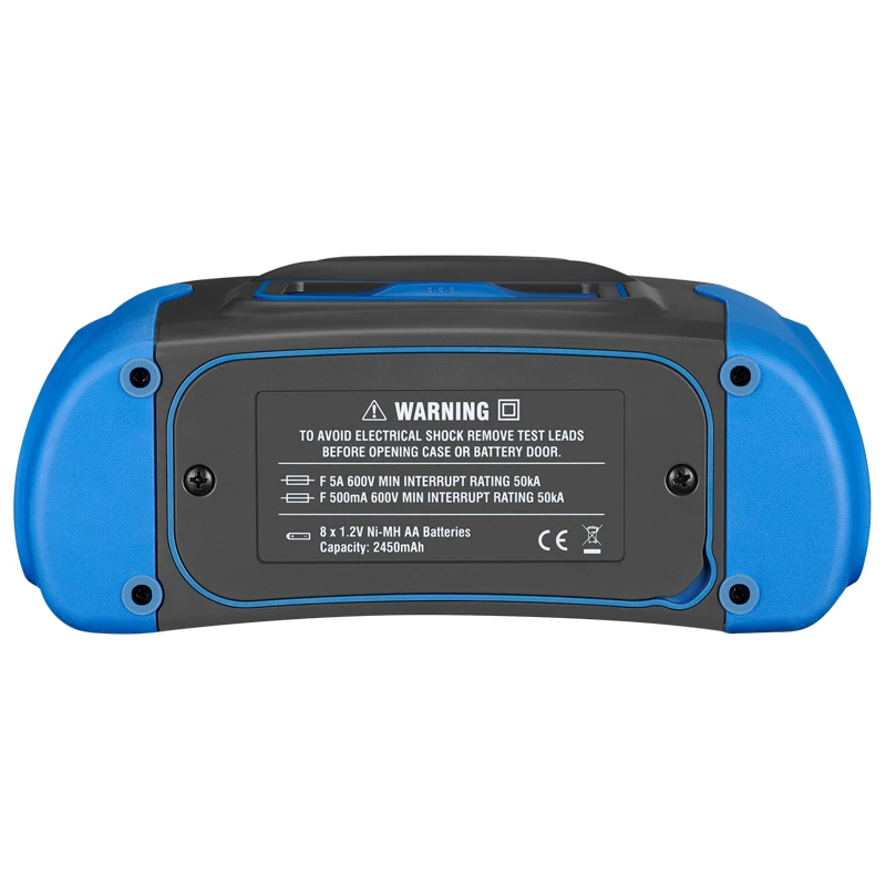 DT-6650 Resistance RCD Testing Multifunction Installation Tester With Fast Loop Test