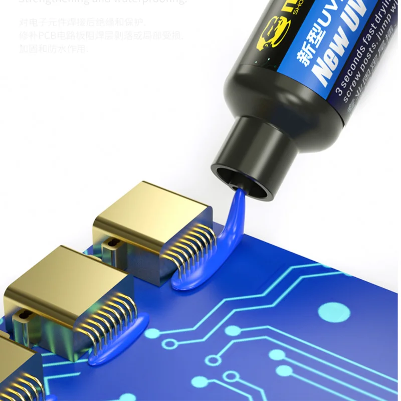 MONTEUR SU3 UV Licht Sneldrogend Soldeer Masker Inkt Voorkomen Corrosieve Arcing BGA PCB SMD Printplaat Reparatie Lassen verf Olie