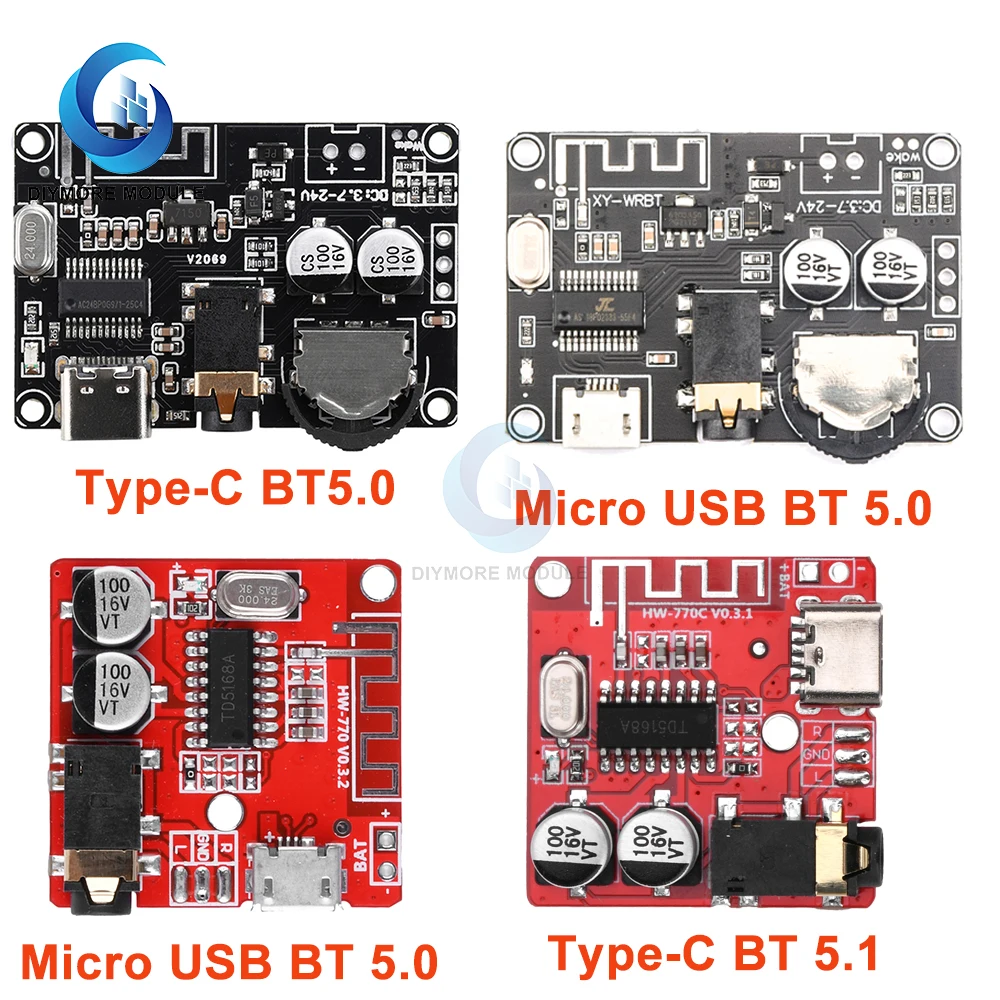 MP3 Bluetooth Decoder Board Lossless Car Speaker Audio Amplifier Board Modified Bluetooth 5.0/5.1 Circuit Stereo Receiver Module