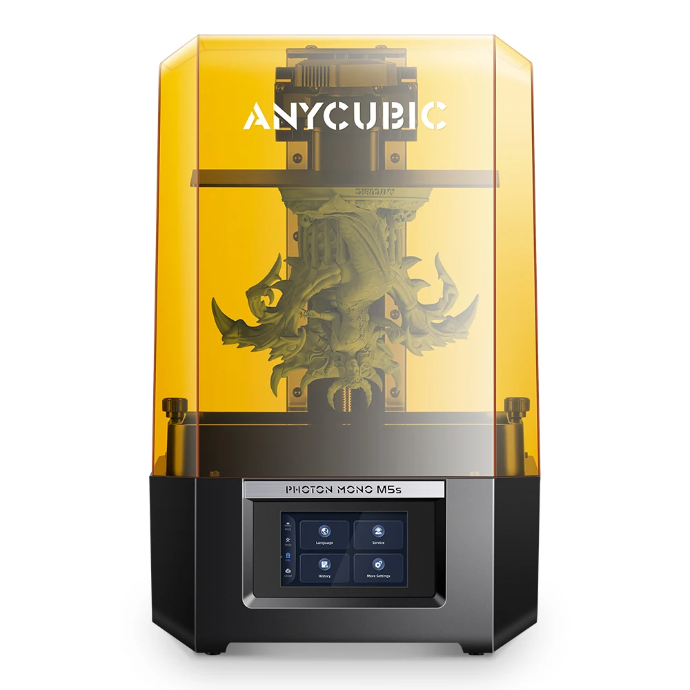 

Монохромная смола для 3d-печати Anycubic Photon Mono M5s 3x Faster 10,1 дюйма 12k Lcd