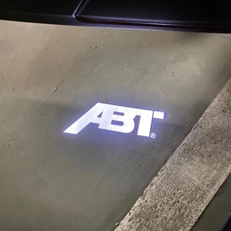 

LED Car Door Badge Light Projector Courtesy Ghost Shadow Welcome Lamp Car Accessories for ABT A6 RS6 A8 A3 SQ7 TT A5 A7 Q3 Q5 Q7