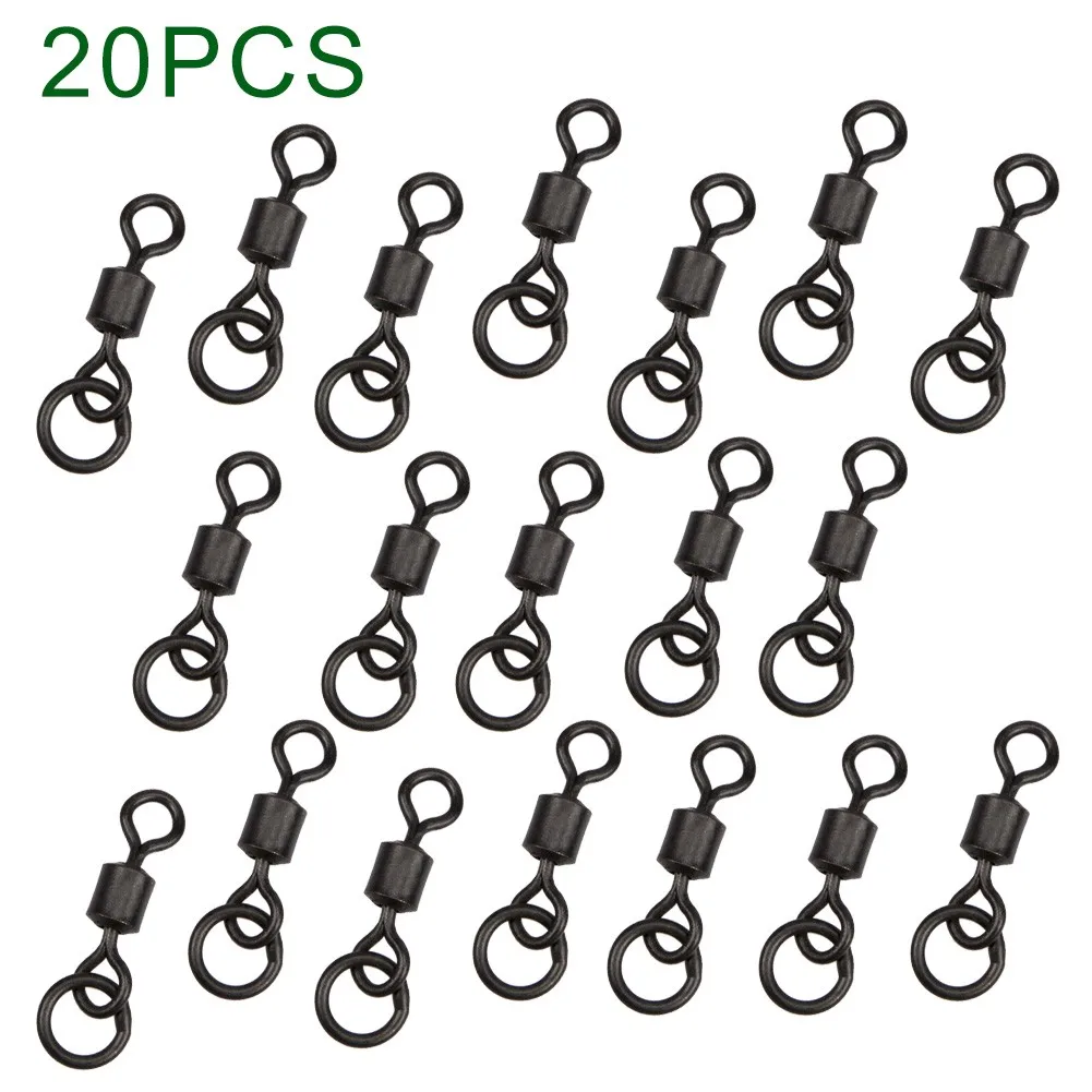 The Perfect Addition to Your Tackle Box Pack of For CHOD Style Fishing Rings in Size 8 Totaling to10450/20/50/100 pcs