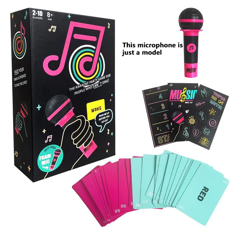 لعبة غناء جمعية الكلمات، ترفيه الحفلات العائلية، النشاط الداخلي