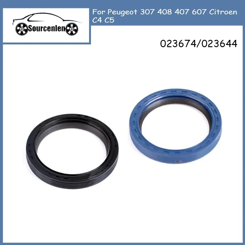 Engine Camshaft Oil Seal Eccentric Shaft Oil Seal 023674 9652989980 023644 For Peugeot 307 408 407 607 Citroen C4 C5