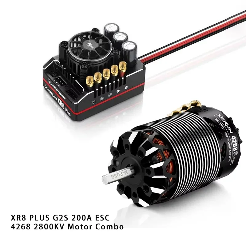 Hobbywing Xerun XR8 Plus G2s 200A センサー付きブラシレス Esc