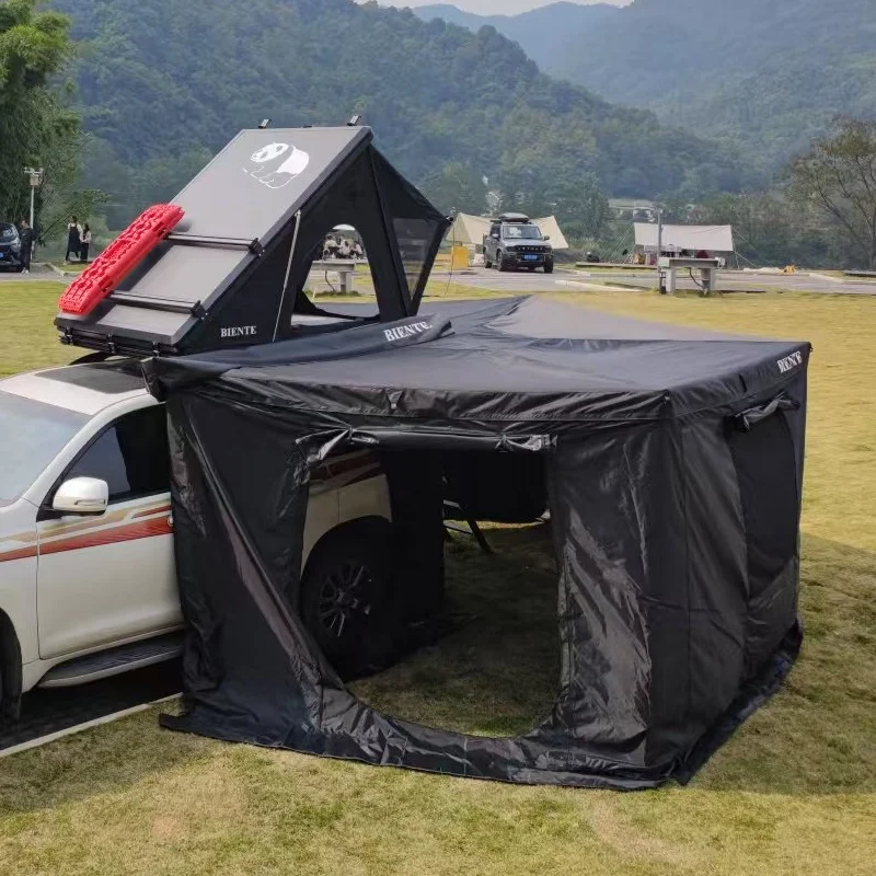 

High Quality Customized Aluminum Roof Top Tent for 3-4 Person Hard Shell Camping Car Tent Outdoor for 4x4 Offroad