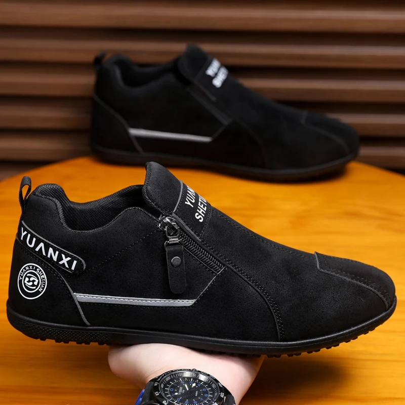 

Кожаные мужские повседневные туфли, удобные слипоны для прогулок, кроссовки для активного отдыха, роскошные дышащие туфли для вождения, обувь для ленивых прогулок, Zapatos