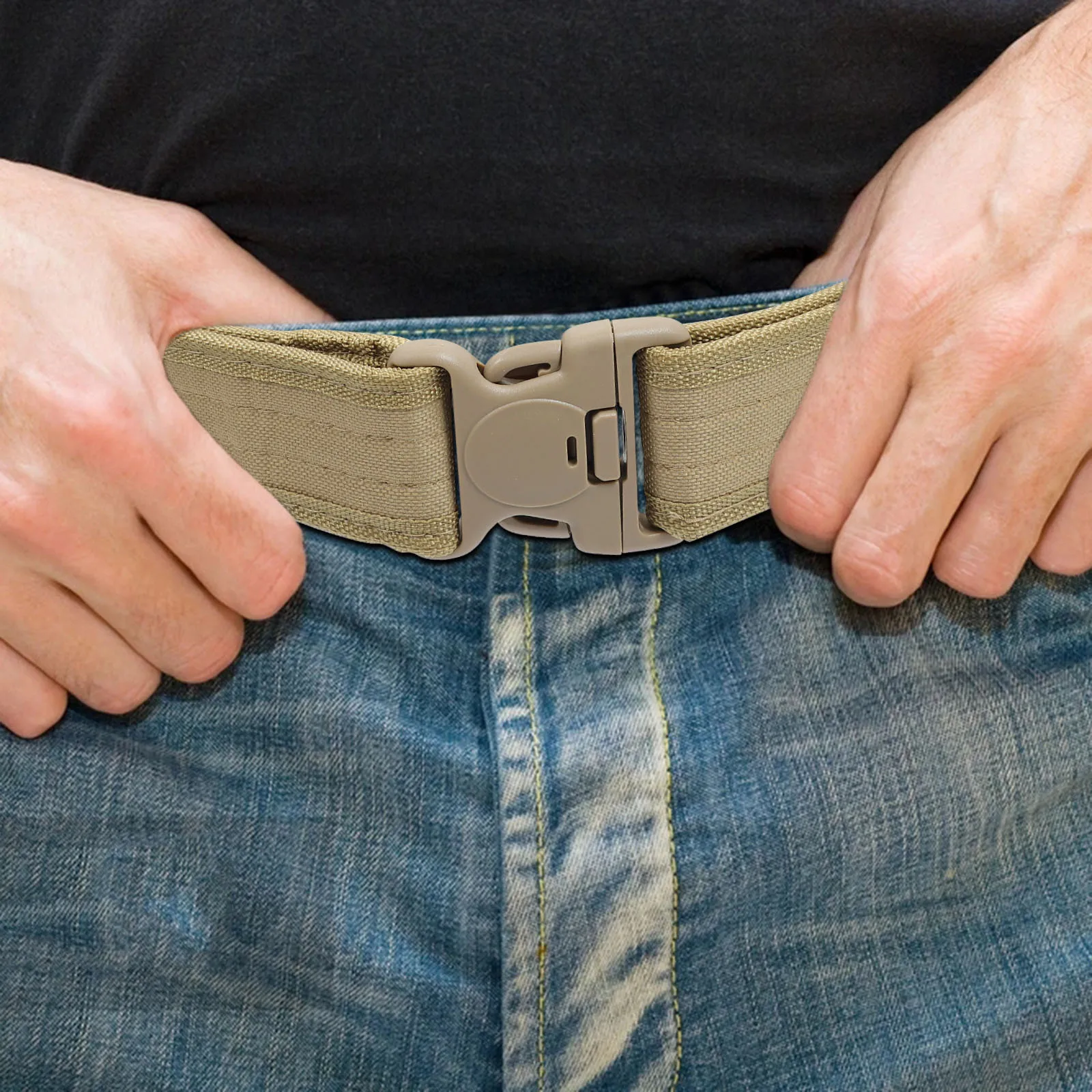 

Outdoor Mountaineering Belt Premium Durable Tear Resistant Lightweight Flexible for Camping Hunting Waist Outdoor Gear