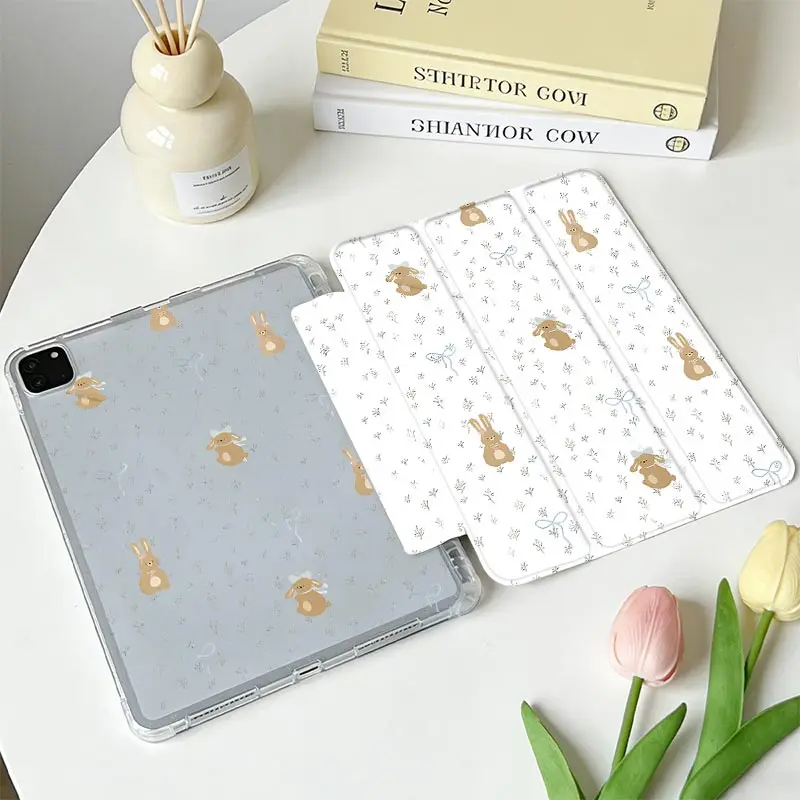 Multi‑Angle Stand Tri‑Fold TPU Soft Shell For Xiaomi Pad 5/5Pro 6/6Pro 11 inch Redmi Pad SE 11 Xiaomi Pad 7/7Pro 8/8Pro 11.2