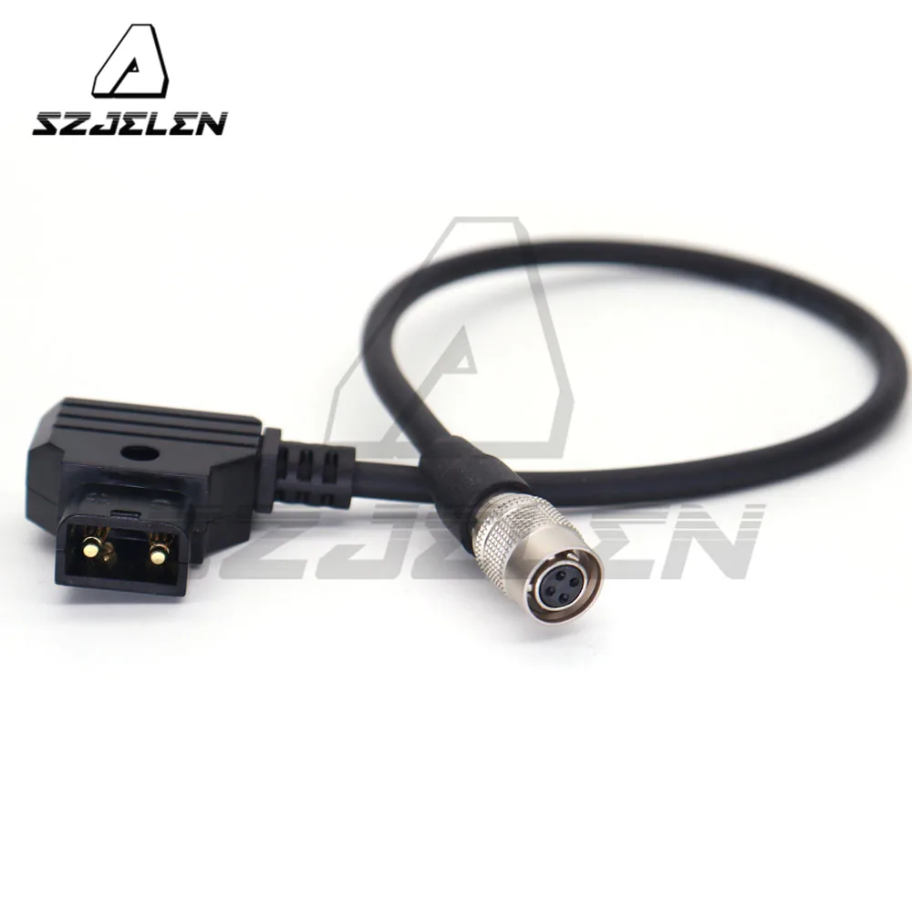 SmallHD AC7-OLED DP7 PRO Camera Monitor Power Cord DTAO To Hirose 4-Pin Female Plug Spring Wire