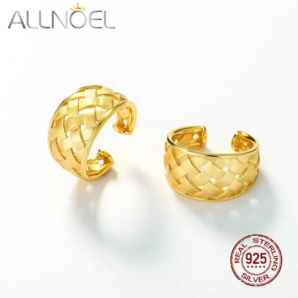 

ALLNOEL настоящие серьги из стерлингового серебра 925 пробы C-образной формы, серьги без пирсинга для женщин и мужчин, модные уникальные вечерние ювелирные украшения в стиле хип-хоп