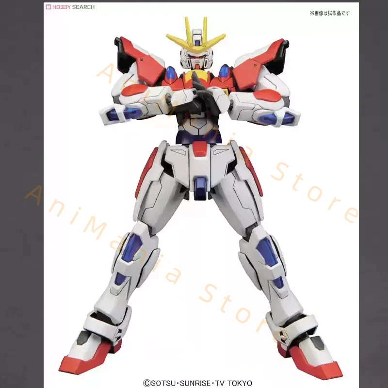 Bandai Original GUNDAM HG Serie TRY BURNING KAMIKI BURNING GUNDAM Anime Action Figure Montage Modell Spielzeug Sammeln Modell