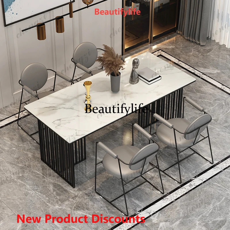 Mesa de Jantar Moderna H Coffee para Maquiagem, Mahjong, Crianças, Bistrô, Restaurante e Lounge
