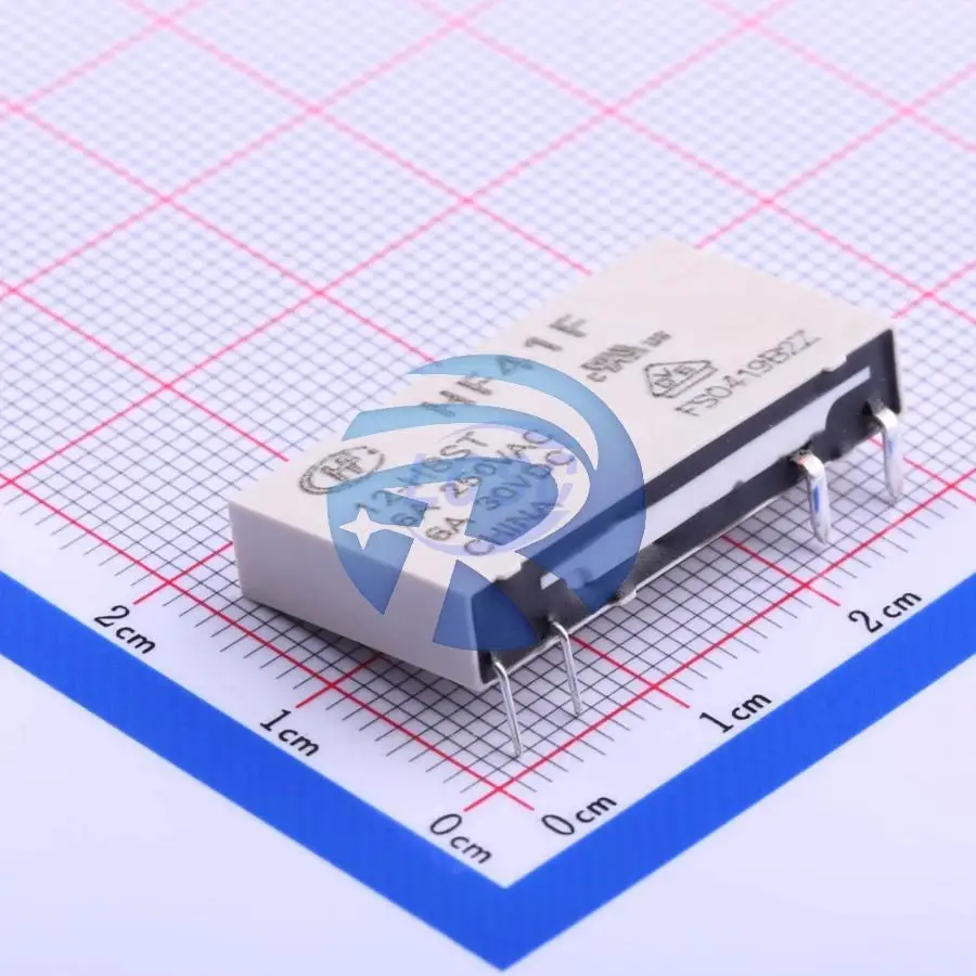 HF41F/12-H8ST 12V 6A One Normally Open: 1A (SPST-NO) Push-Pull,15x28mm Power Relays china supplier