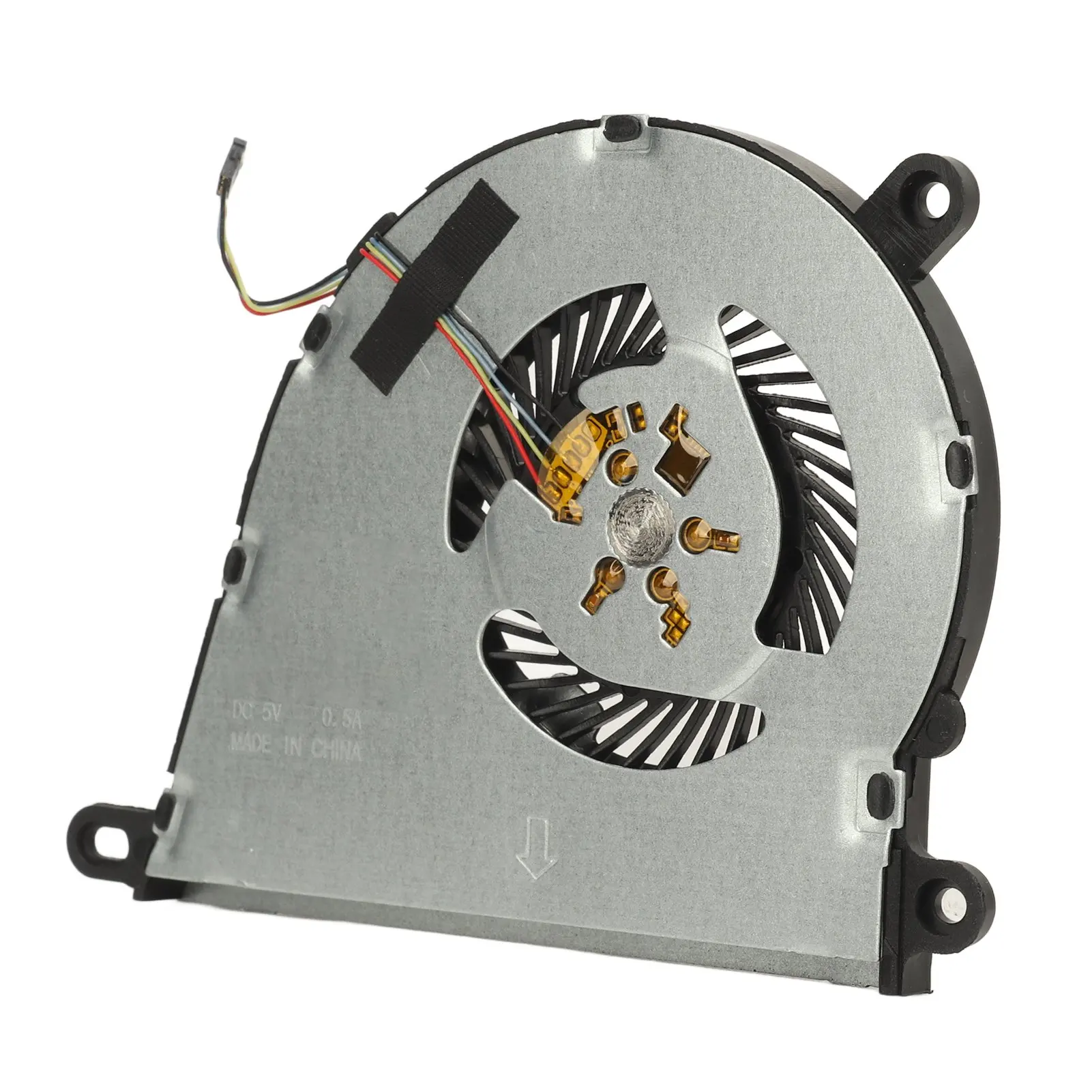 CPU Cooling Fan 4 Pin Connector Replacement Laptop Internal Cooling Fan for HP 14S DQ 14S FQ 15S EQ 15S FQ 15 EF 15 DY