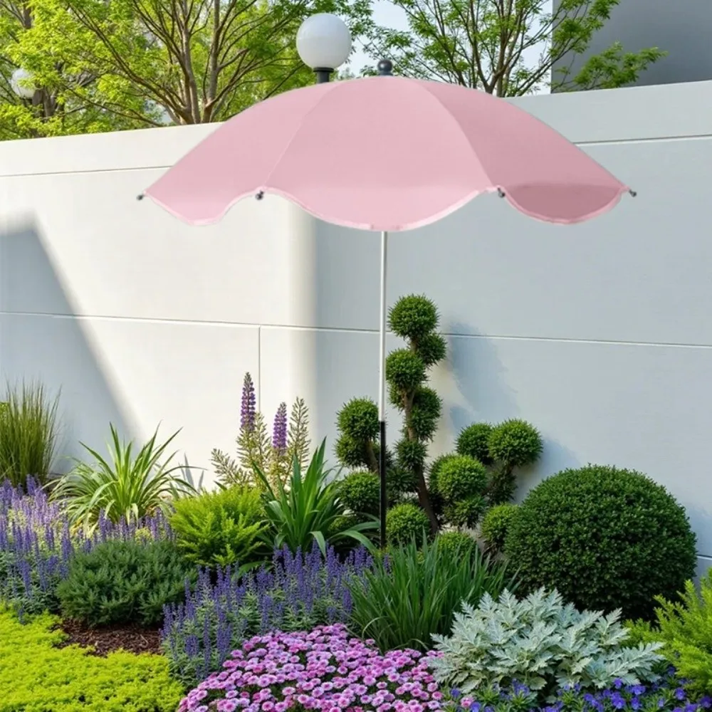 

Portable Adjustable Plant Umbrellas Weatherproof Metal Stake Plant Shade Cover Reusable Garden Shade Umbrella Outdoor Garden