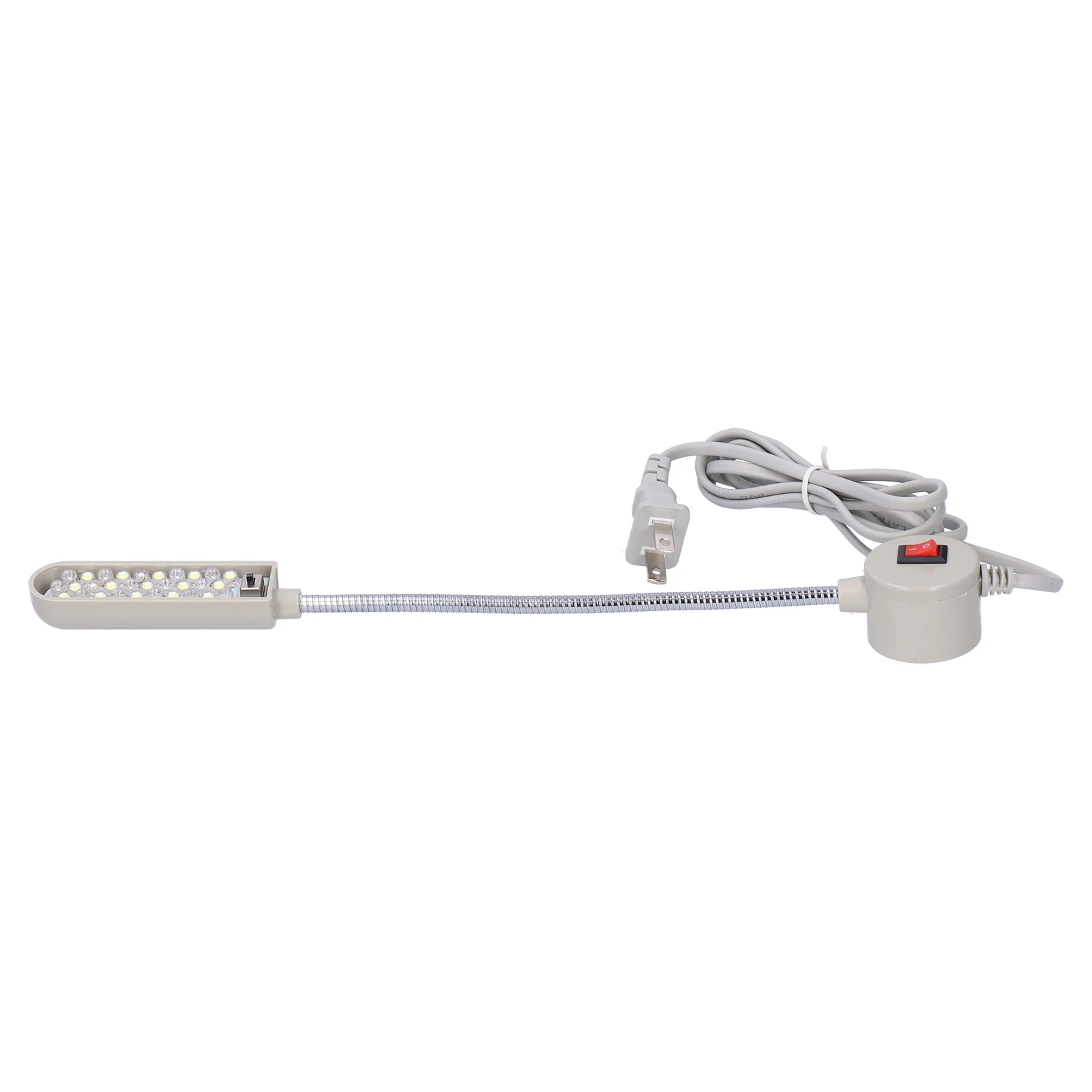 Sewing Machine Work Light Sewing Lamp Magnetic Base Elastic Goose‑Neck 30 LED UV+White Lighting Color