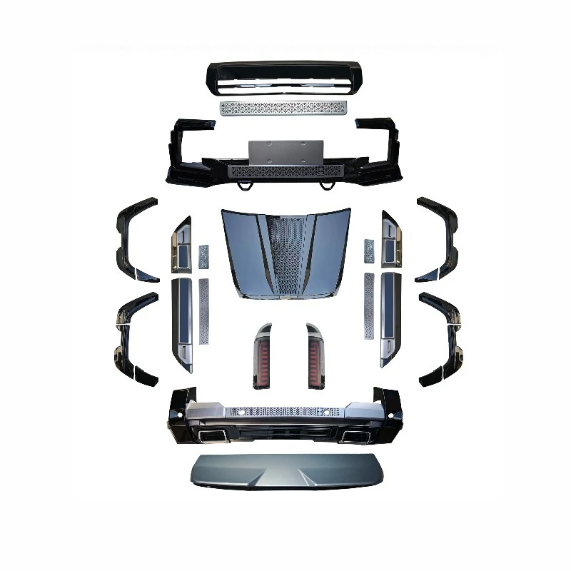 

New High Quality Body Kit Off-Road Front Bumper Grille Side Skirt