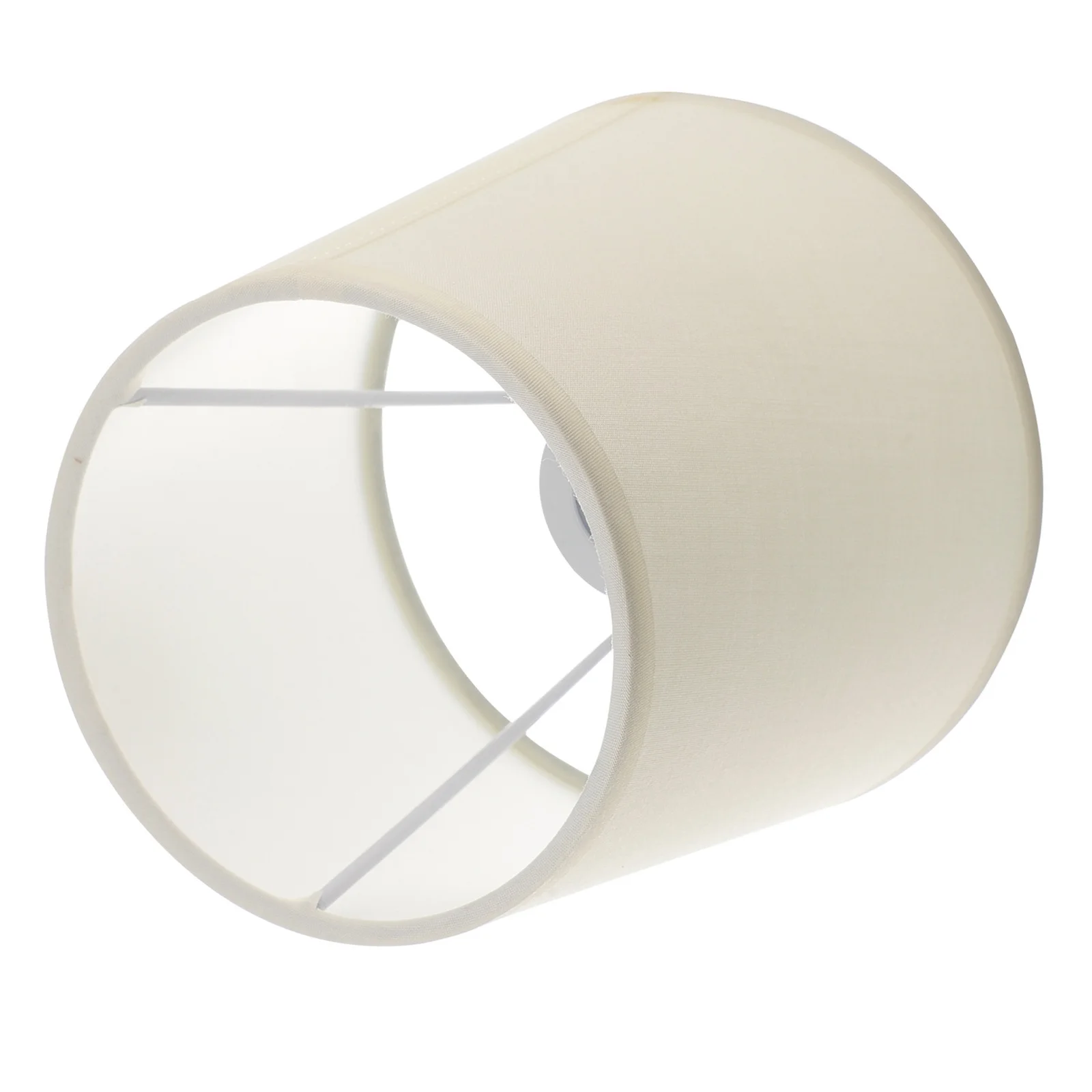 

1Pcs Lampshade Cream Color Screw on Ceiling Light Lampshade Durable Metal PVC Practical Wall Lamp Shade Diffuse Lighting