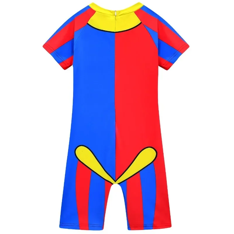 ملابس سباحة للأطفال صيفية لطيفة برسوم كرتونية The Amazing Digital Circus 2024 ملابس سباحة للأولاد والبنات