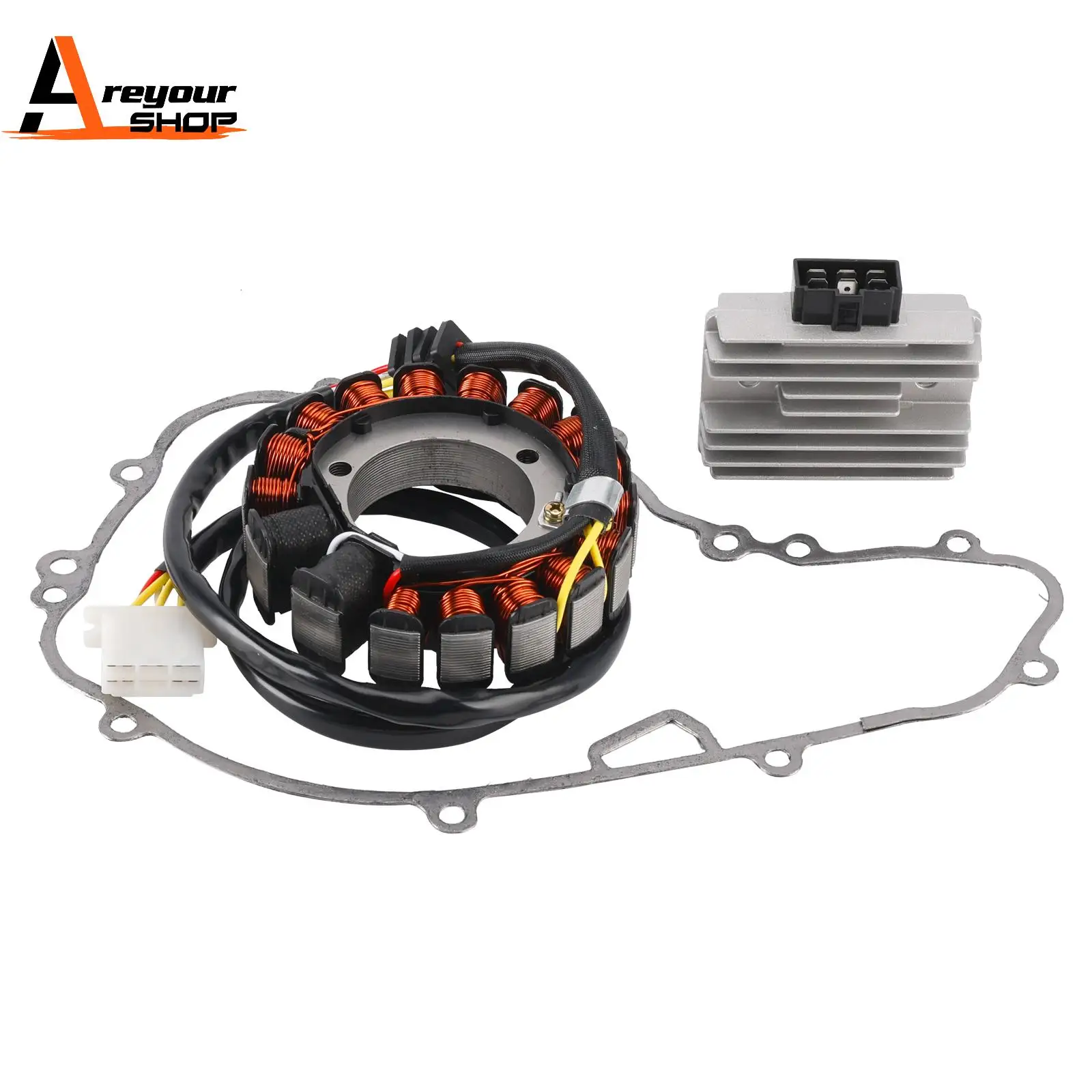 

Stator Regulator Rectifier Gasket for Kawasaki KLR 650 KLR650 KL650B 1987-2007