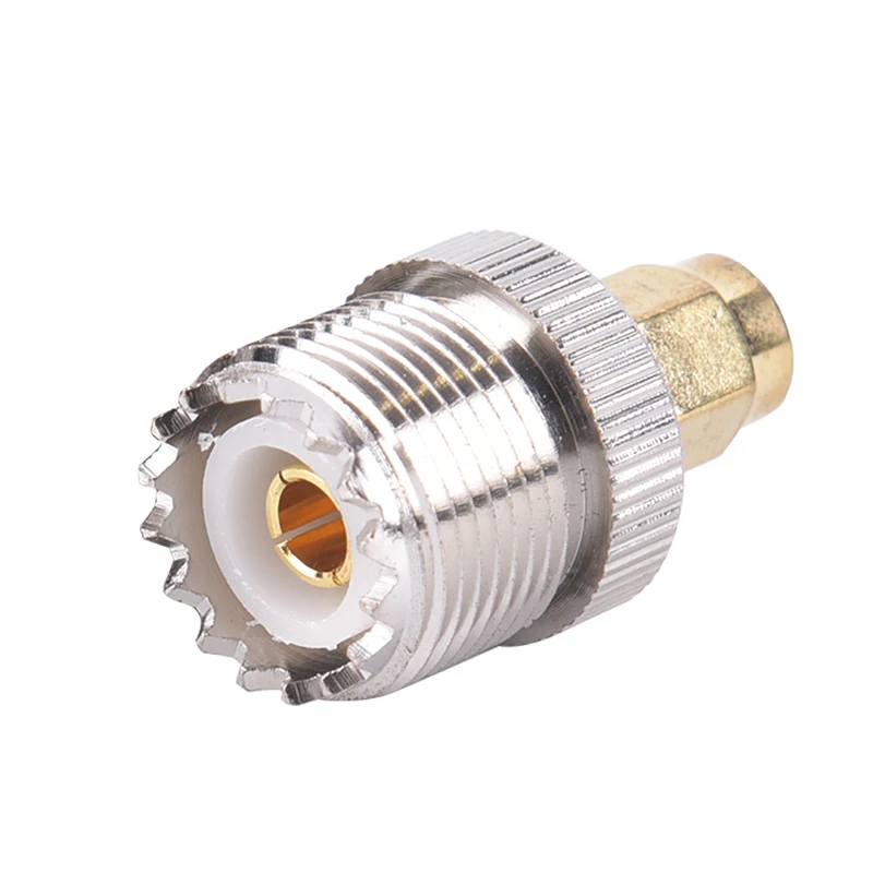 SMA Male Plug To UHF PL259 SO239 Female RF Connector Adapter Cable