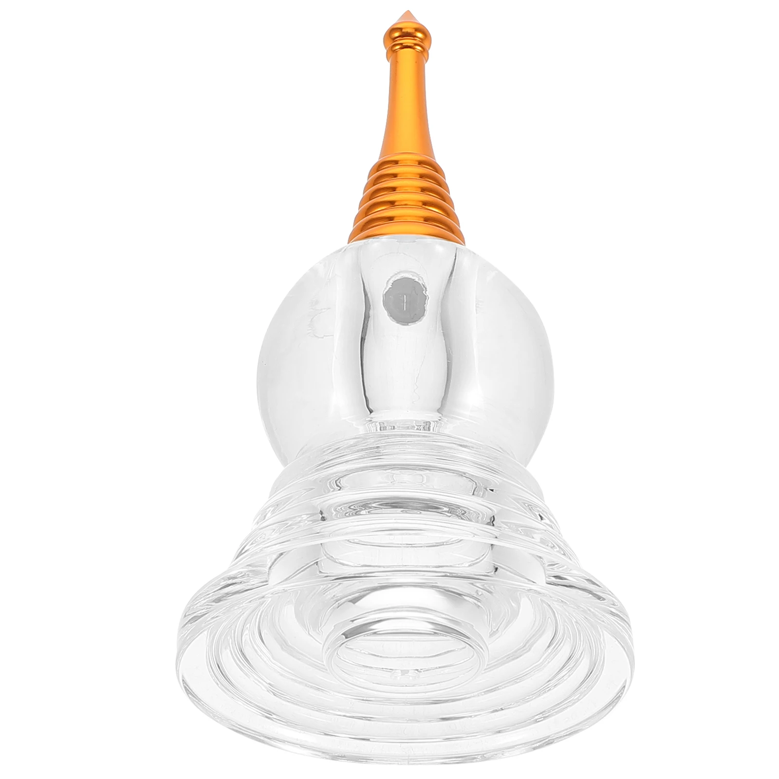 

Size Crystal Acrylic Alloy Pagoda Decoration Supplies Feng Shui Tower Statue Office Ornament Dorm