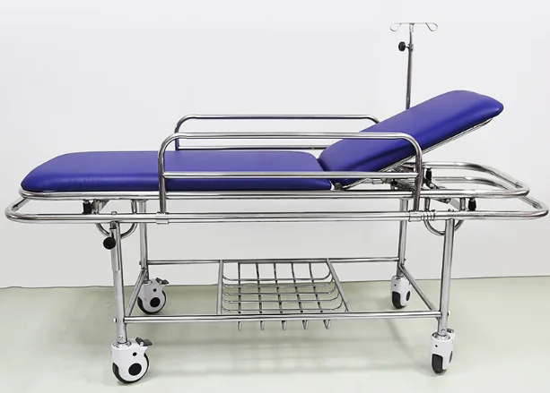 MT Medical Factory Sale Stretcher Aluminum Alloy Foldable Ambulance Stretcher For Patient