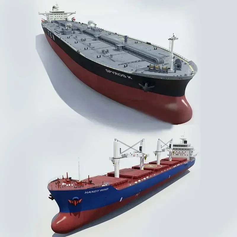 Ship Model Decoration Ultra-large Container Ship Model Natural Liquefied Gas Ship Model Crude Oil Carrier Bulk Carrier Toy Gift