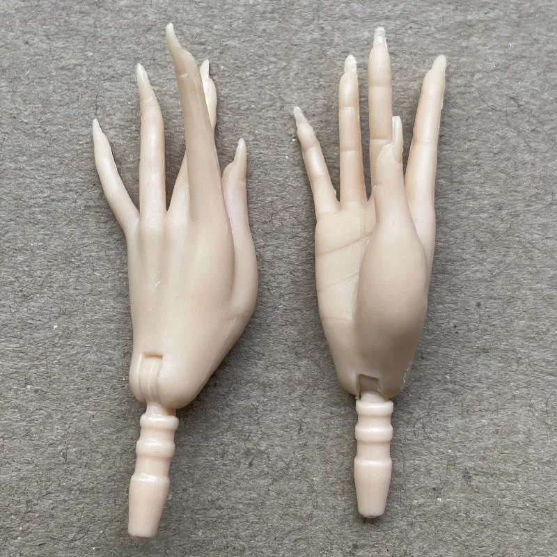 MENGF Doll Hands Long Nail Quality Doll Parts 8 Color 7 Gesture Hands For FR IT PP Super Model Doll Accessories DIY New Decors