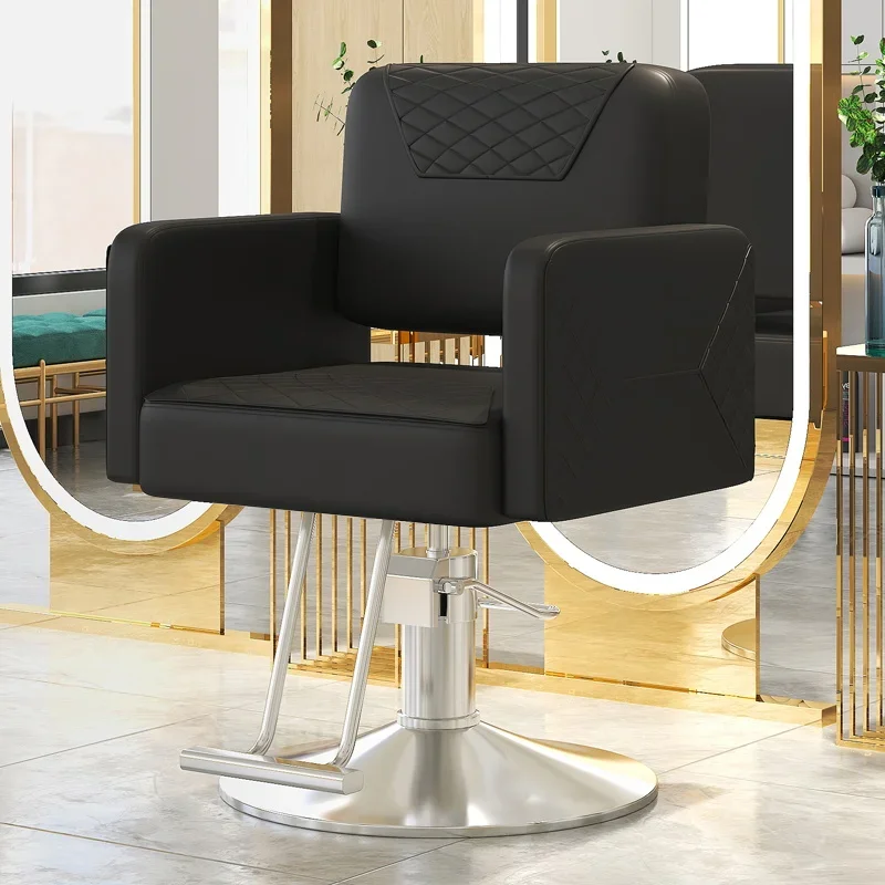 

Hair Salon Exclusive Elegant Unique Barber Chairs Comfortable Salon Chairs Aesthetic Silla De Corte De Pelo Salon Furniture