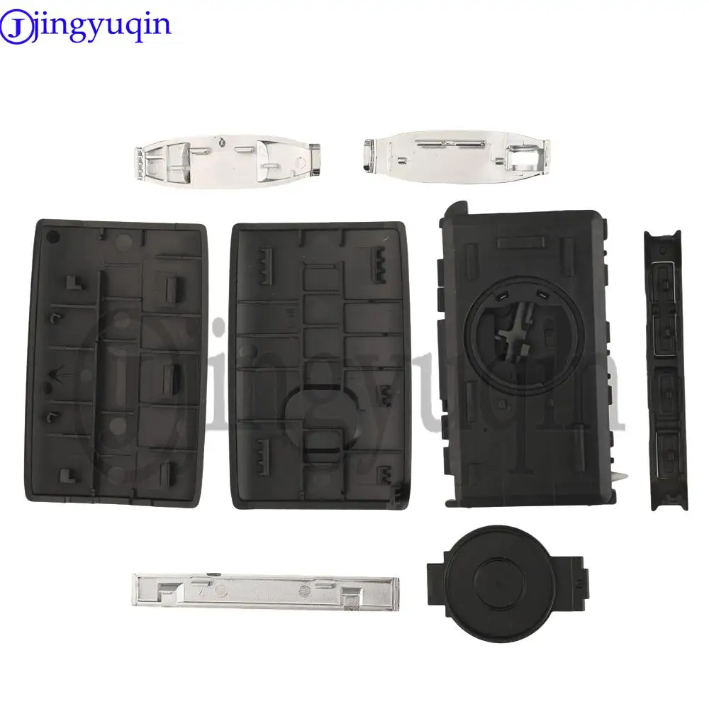 Jingyuqin Remote Car Key Shell Case For Mazda 3 CX30 CX5 CX9 M6 MX5 Miata 2019 2020 2021 2022 Smart Keyless Housing 2/3/4Buttons