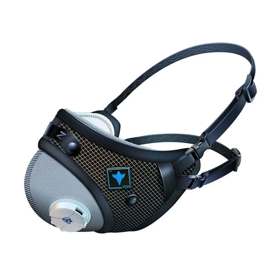 قناع الجهاز التنفسي المعتمد FFP2 CE، بدون تعفير، مع كربون نشط، حتى 50 إضافًا من التهوية متوسطة الحجم مقاس كبير