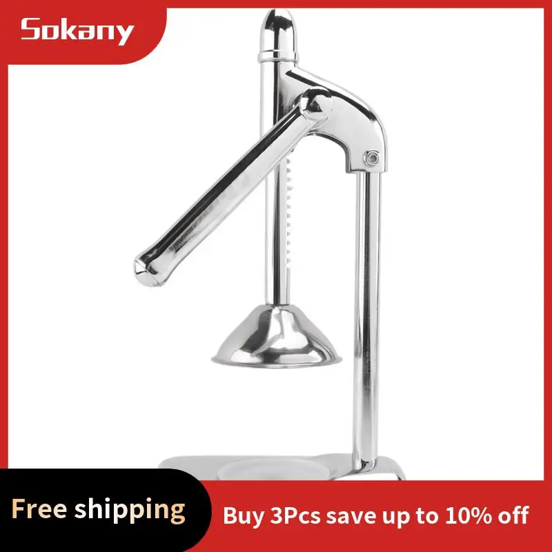 

HIM-2X Manual Press Stainless Steel Fruit Juicer Handheld Vegetable Fruit Orange Juice Maker Blender Juice Making Cup