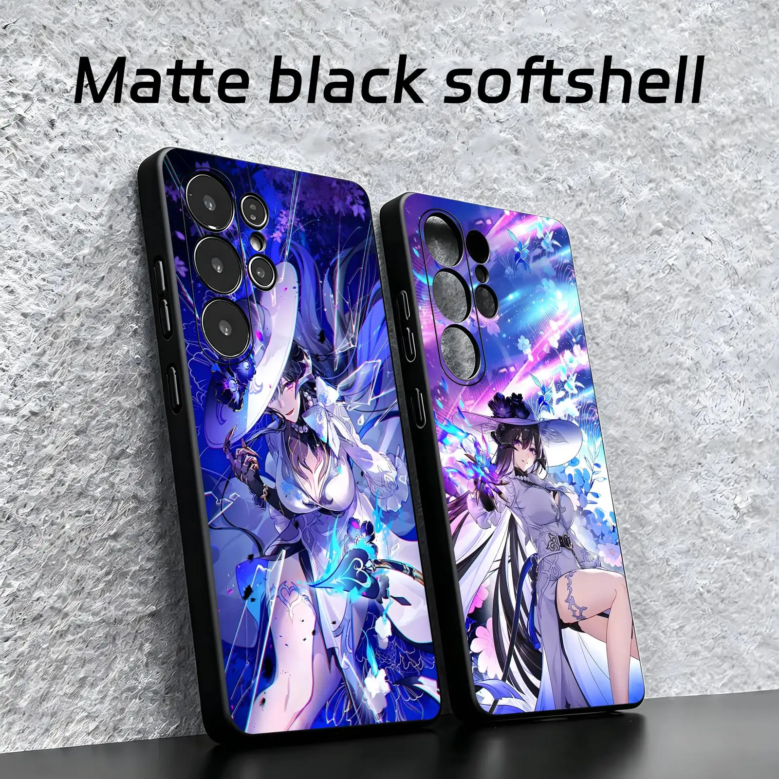 Honkai Star Rail The Dahlia  Phone Case For Samsung S26 S25 S24 S23 S22 S21 S20 Ultra Note20 Soft black Shockproof Cover