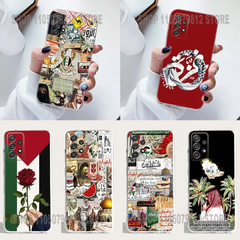 

515 Deir ez-Zor S-yria Map Phone Case Silicone For Samsung S30,23,21,22,20 FE lite,S10,9,PIus Note20ultra Soft Transparent