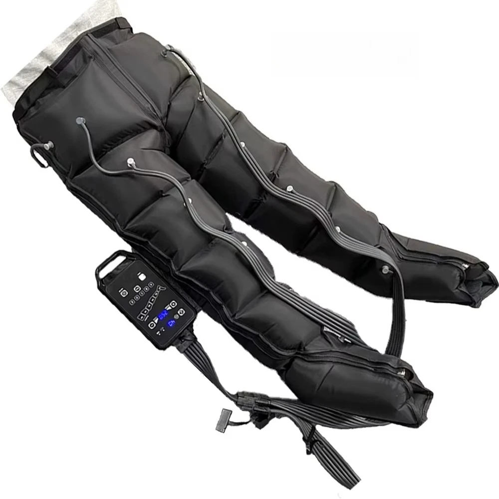 High Quality Distal Circulation Leg Acupoint Recovery Massager Boots Air Compression Professional Therapy Massage Leg 8 Chamber