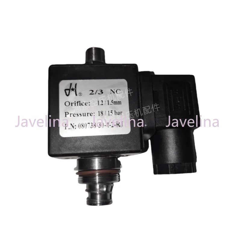Screw air compressor 2/3NC solenoid valve 080738-30-4-2-RJ RSJ-120E-RJ relief block