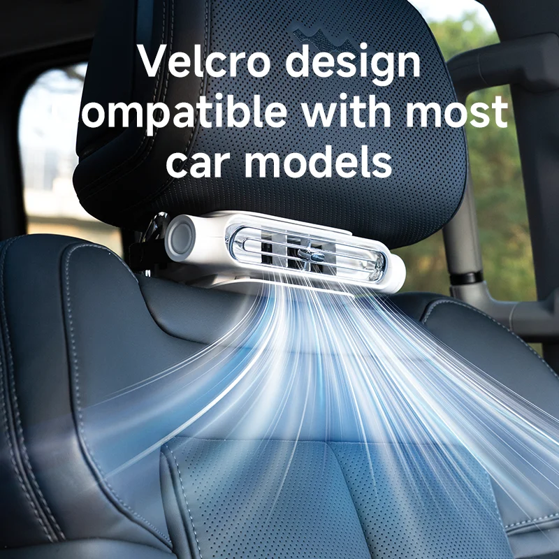 USB Car Seat Cooling Fan 3 Speed Settings Adjustable Automotive Front and Rear Seat Fan for All Cars Jeep Van Truck image 6