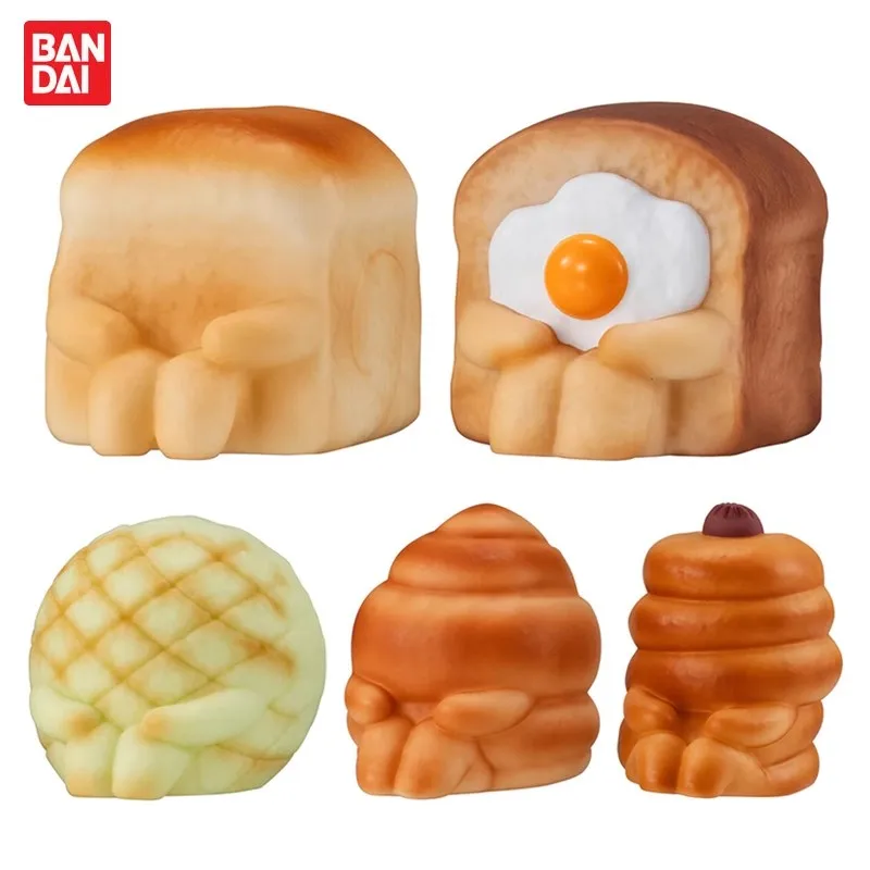 

Bandai Genuine 5Pcs Gashapon ライト まちぼうけ パン 2 Toys For Kids Gift Collectible Model Ornaments