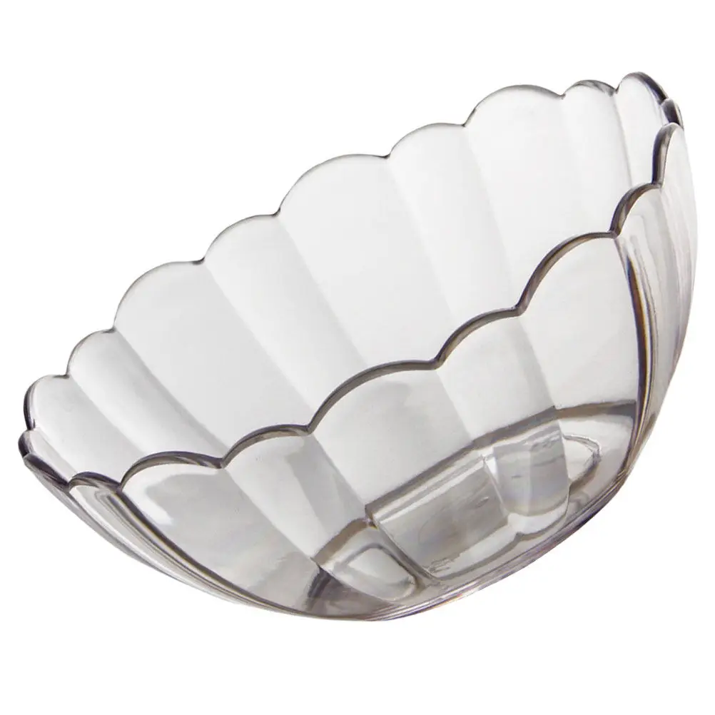 

Stylish Acrylic Fruit Bowl Large Capacity Serving Bowl for Dessert Salad Ice Cream Fruit Display At Home Event