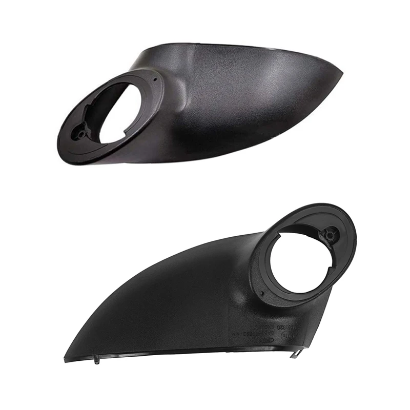 2PCS Car Rearview Mirror Bottom Lower Holder Cover For Ford Fiesta 2009-2019, Left Side & Right Side