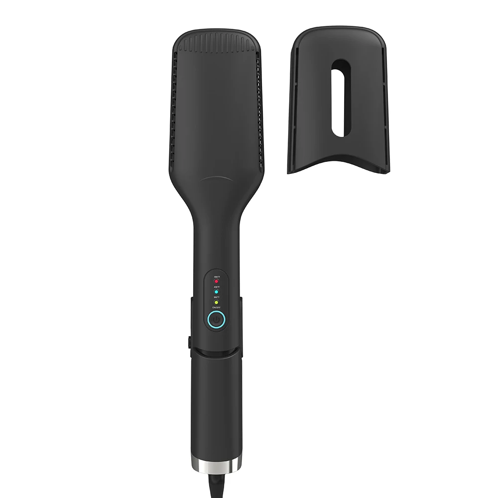 

SMET 450-градусный высокотемпературный профессиональный выпрямитель для волос Керамический широкий утюг 2 в 1, выпрямитель для волос, не вьющийся и блестящий