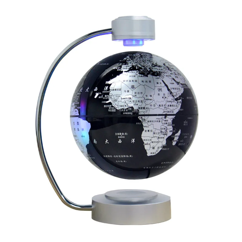 8-Inch Magnetic Levitation Globe Large Home Decoration Novelty Handicraft Office Decoration